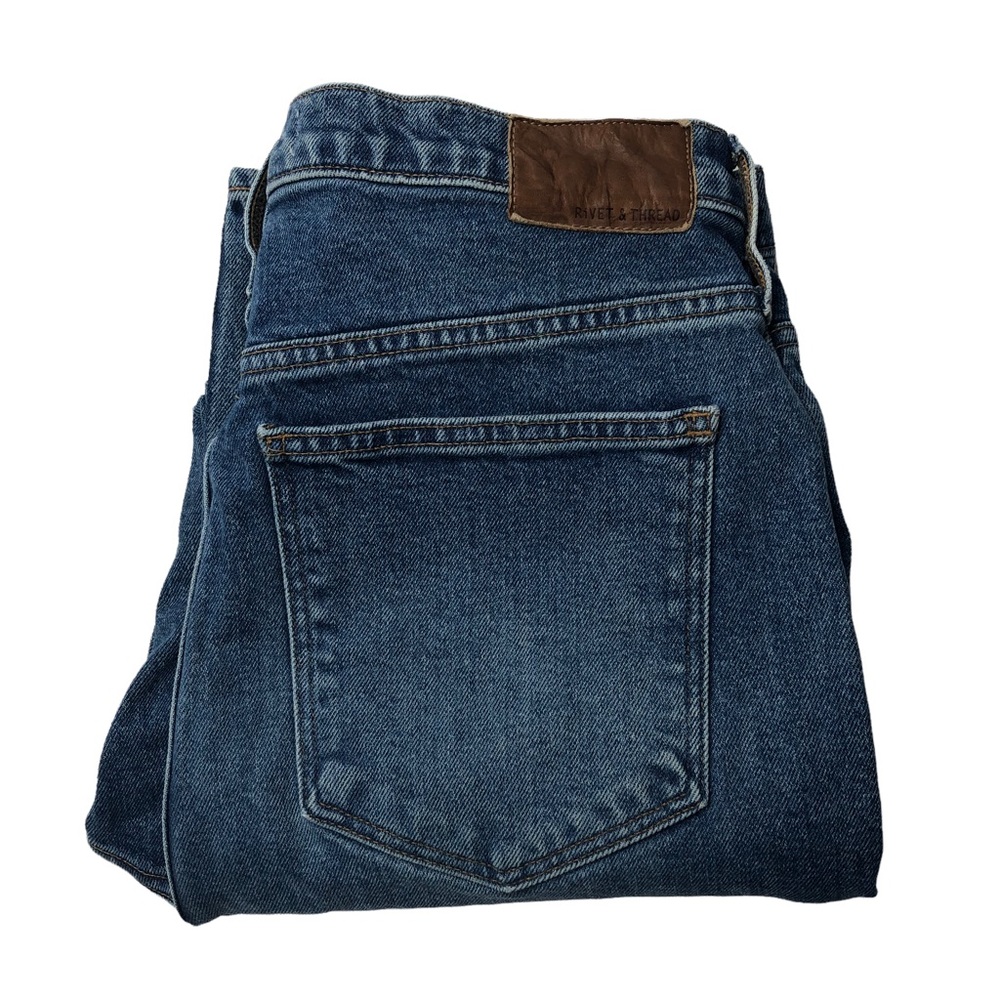Madewell Rivet & Thread High Rise Stovepipe Jeans